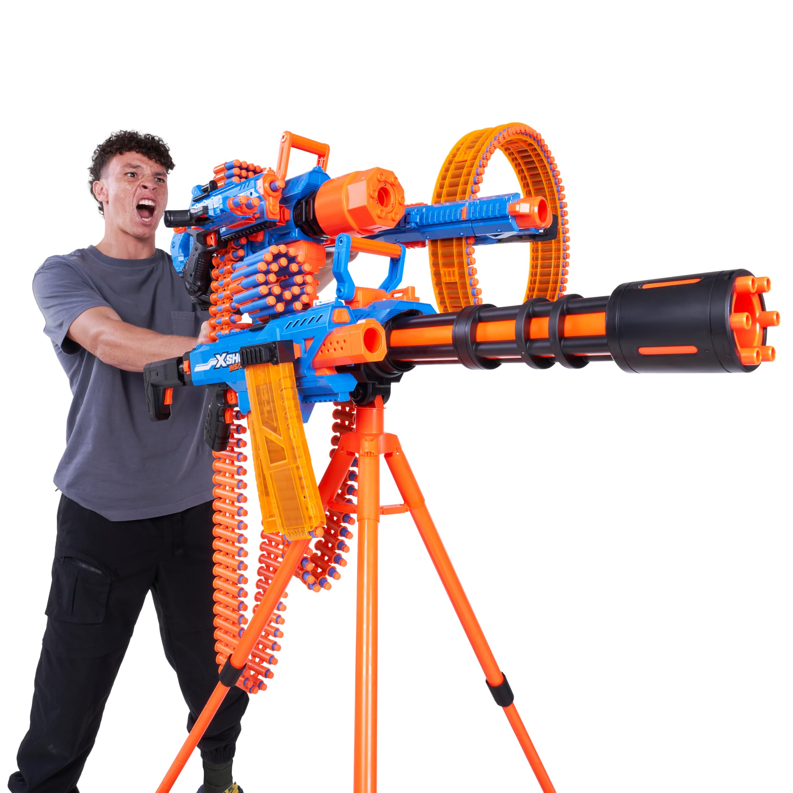 XSHOT Insanity Micro Blaster Dual Pack by ZURU with 48 Air Pocket